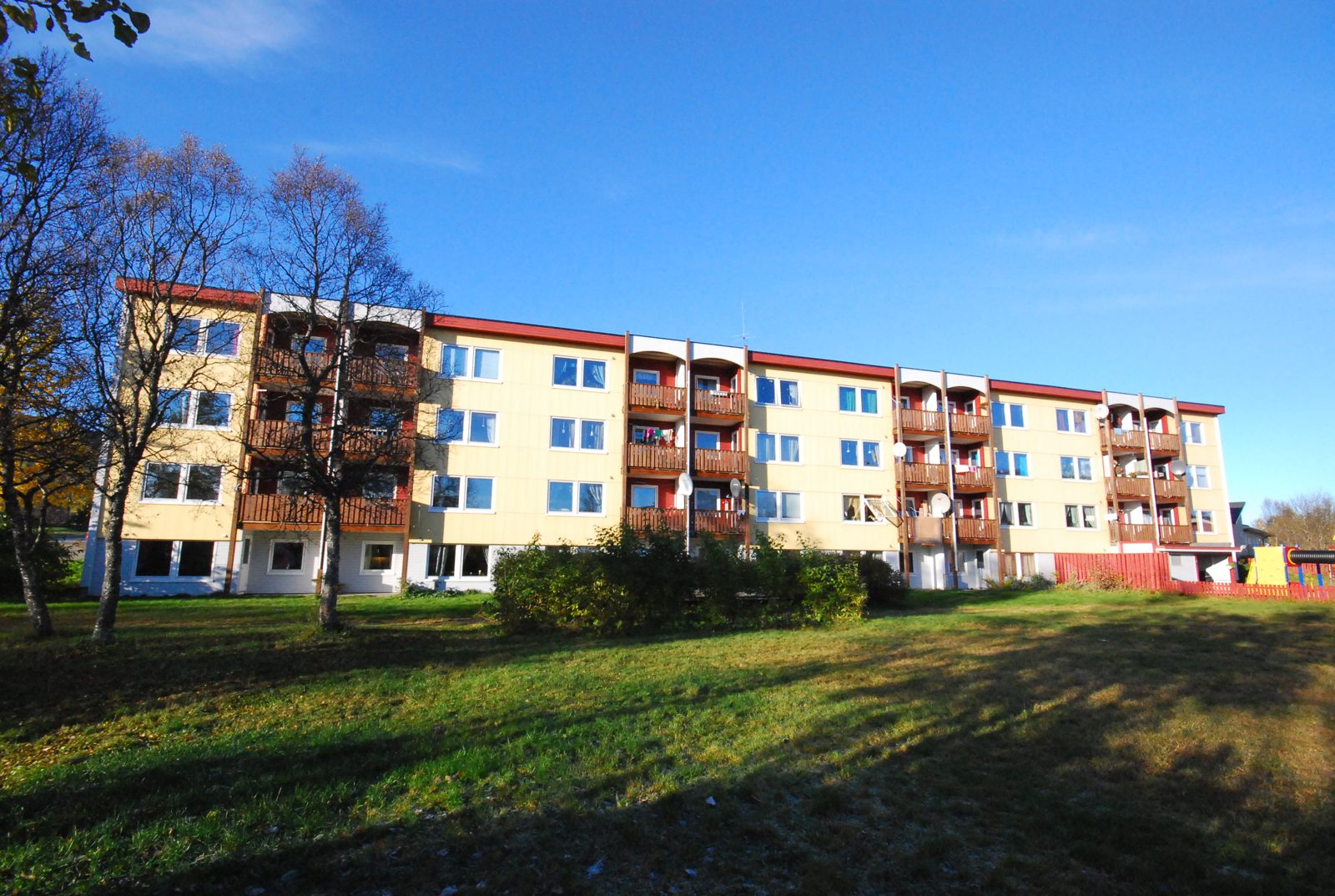 Bjørkmo boligblokk i Kong Øysteinsvei 11